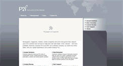 Desktop Screenshot of p2ionline.com